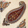Nappe Persane : Impression Traditionnelle Kalamkari d'Isfahan Paisley