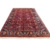 Tapis en laine persan tissé à la main rouge - Heriz