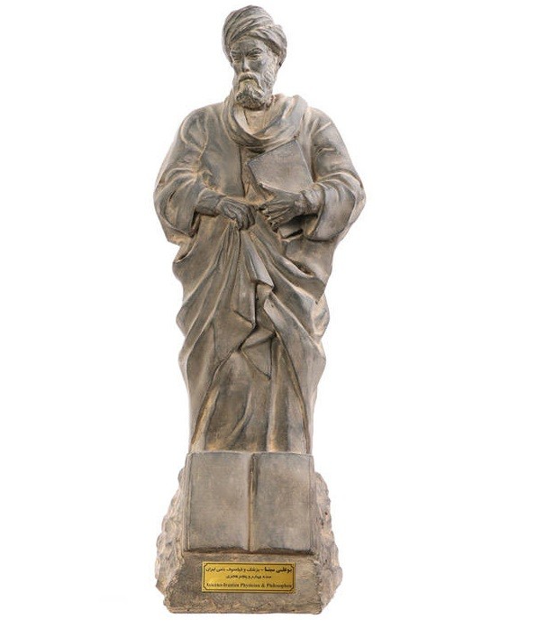 Sculpture d’Avicenne – Abu Ali Sina, polymathe perse