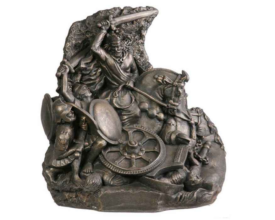 Statue Épopée de Shapur Ier Roi Perse