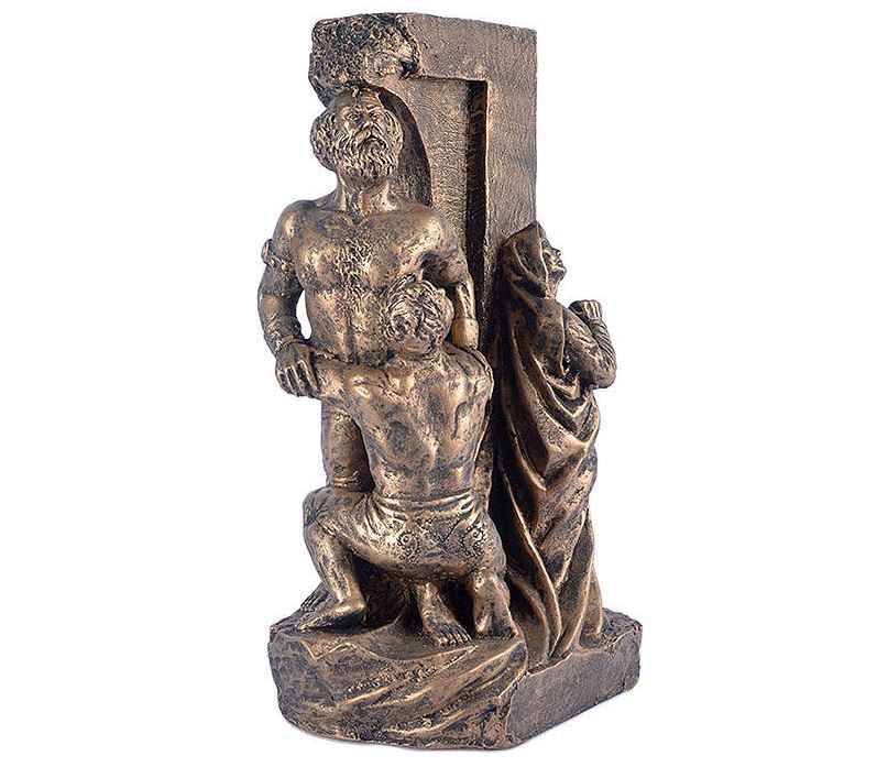 Sculpture de Pourya-ye Vali – Champion de lutte perse