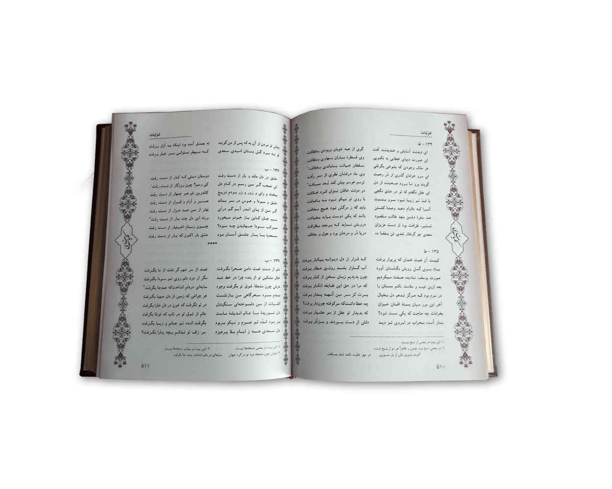 Œuvres complètes de Saadi Shirazi (Farsi, Édition avec boîte)