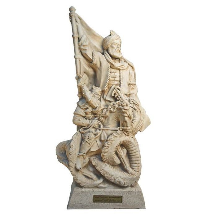 Sculpture d’Abolqasem Ferdowsi – Poète et écrivain perse