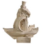 Sculpture de Darius, le grand roi perse