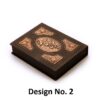 Le Divan de Hafez Shirazi avec cuir naturel & boîte (Farsi)