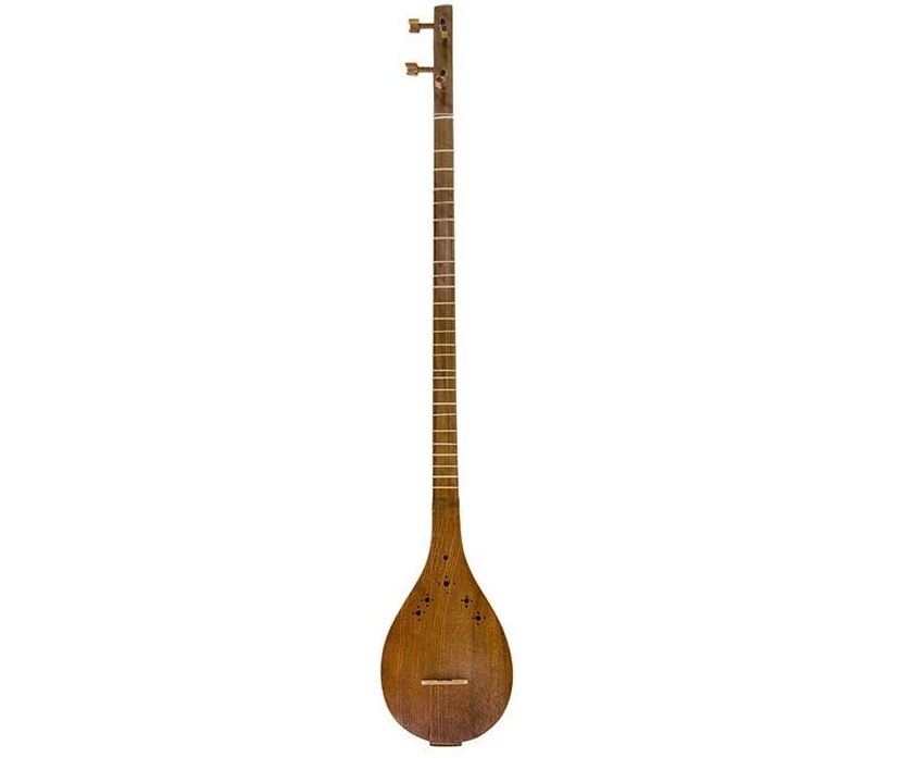 Instrument à cordes Setâr persan - Fabriqué à la main par Azizi, Modèle Économie