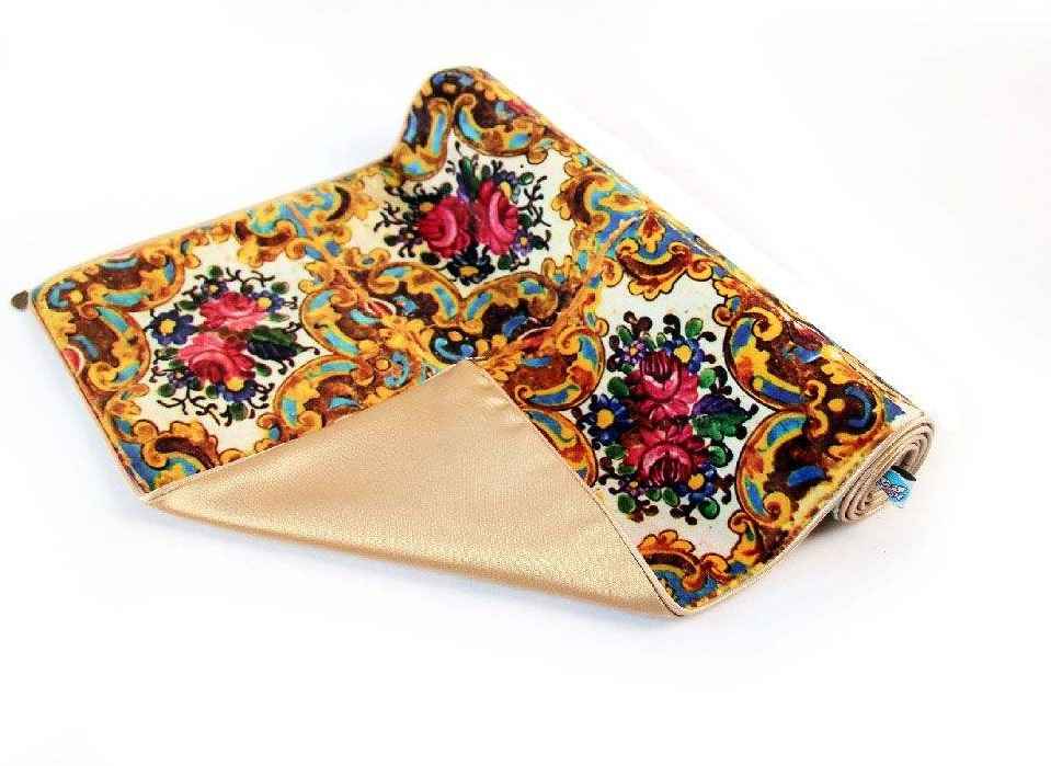 Nappe Élégance Persane en Velours Homa R-121
