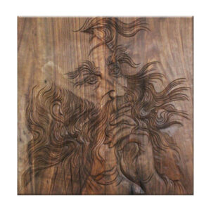 Plateau de Backgammon Sculpté en Bois, Fabriqué à la Main avec l’Héritage Persan Khayyam
