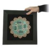 Calligraphie Islamique Encadrée – Art de Marqueterie en Bois – Chahar Gol