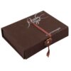 Portefeuille bifold en cuir persan pour hommes avec design Achéménide