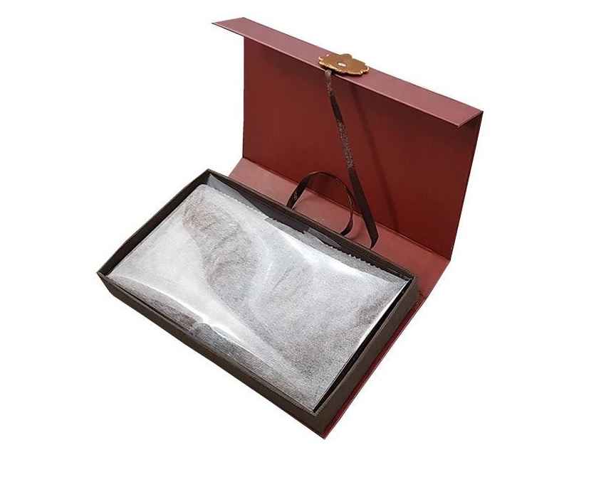 Portefeuille long en cuir persan pour femmes avec poème d’amour