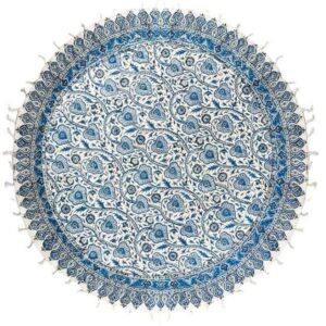 Nappe Persane : Impression Traditionnelle Kalamkari d’Isfahan 03