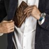 Coffret Cadeau Artisanal Persan Précieux – Portefeuille, Porte-clés et Porte-cartes pour Homme
