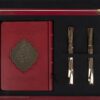 Coffret Stylos Europen Khayyam – Stylo Roller et Stylo Plume Dorés