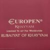 Coffret Stylos Europen Khayyam – Stylo Roller et Stylo Plume Dorés