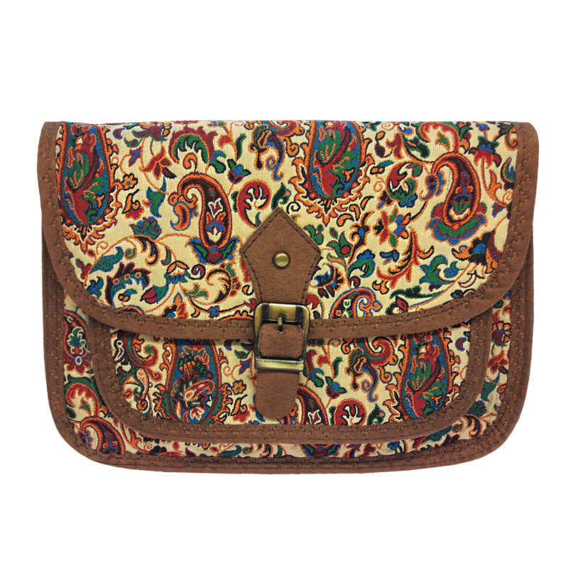 Sac à bandoulière inspiré du persan Termeh