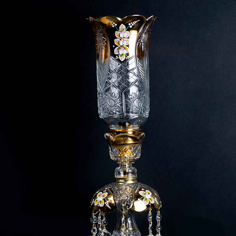 Lampe de cristal persane – forme traditionnelle Laleh