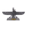 Figurine historique d'Ahura Mazda Farvahar grise - Figurine perse