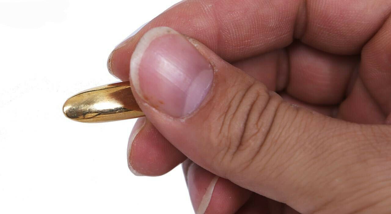 Plectre Mezrab en Laiton pour Tar Persan (x2)