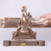 Figurine historique d'Ahura Mazda Farvahar en bronze - Figurine perse