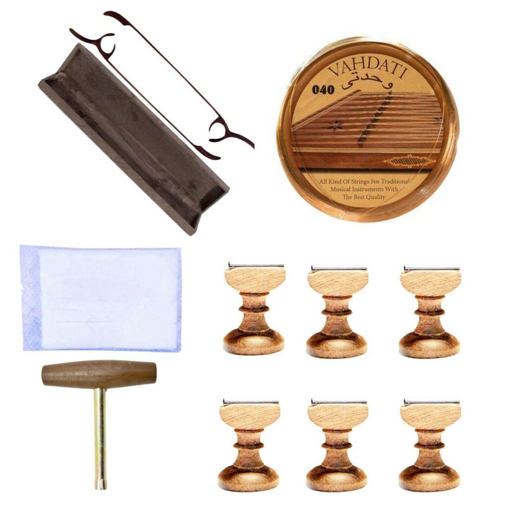 Pack complet d’accessoires pour Santur persan