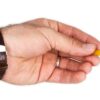Plectre Mezrab pour Tar Persan Agate Jaune
