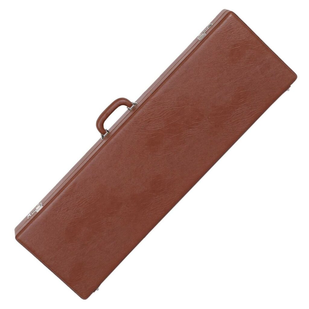 Étui Rigide pour Santur Persan avec Mousse et Revêtement en Cuir