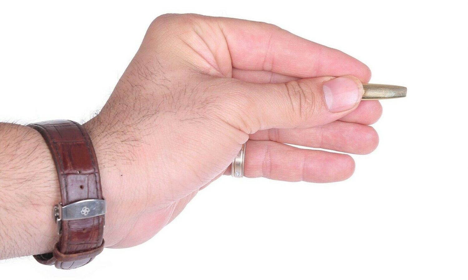 Plectre Mezrab en Laiton pour Tar Persan Code 3 (x2)