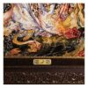 Tapis mural persan de Tabriz représentant la miniature M34