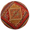 Pouf kilim ottoman authentique d’origine Iran, fait main