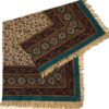 Nappe Iranienne : Impression Traditionnelle Kalamkari d'Isfahan