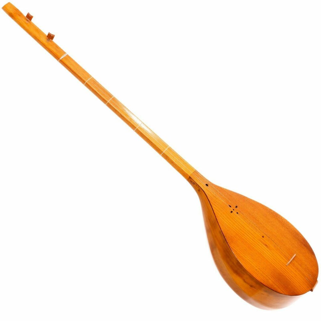 Instrument Persan Dutar par le Maître Akbari, Haute Qualité