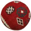 Pouf kilim ottoman authentique d’origine Iran, fait main H107