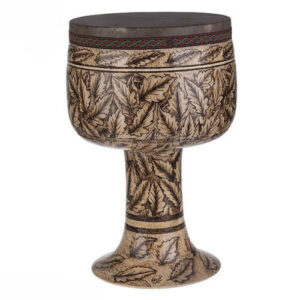 Tambour Tombak Persan – Helmi Taille 28, Modèle Feuilles