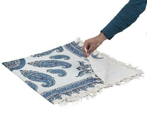 Nappe Persane : Impression Traditionnelle Kalamkari d’Isfahan Atrian