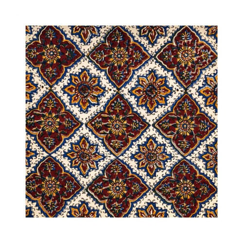 Nappe Iranienne : Impression Traditionnelle Kalamkari d’Isfahan Atrian