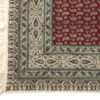 Nappe Persane : Impression Traditionnelle Kalamkari d'Isfahan Rouge