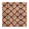 Nappe Persane : Impression Traditionnelle Kalamkari d'Isfahan Florale
