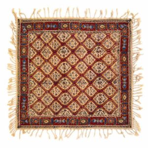 Nappe Persane : Impression Traditionnelle Kalamkari d’Isfahan Florale