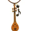 Collier en bois avec design artistique Setar persan