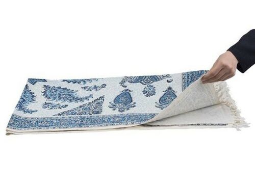 Nappe Persane : Impression Traditionnelle Kalamkari d’Isfahan Atrian