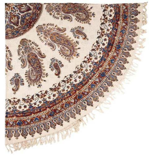 Nappe Persane : Impression Traditionnelle Kalamkari d'Isfahan 01