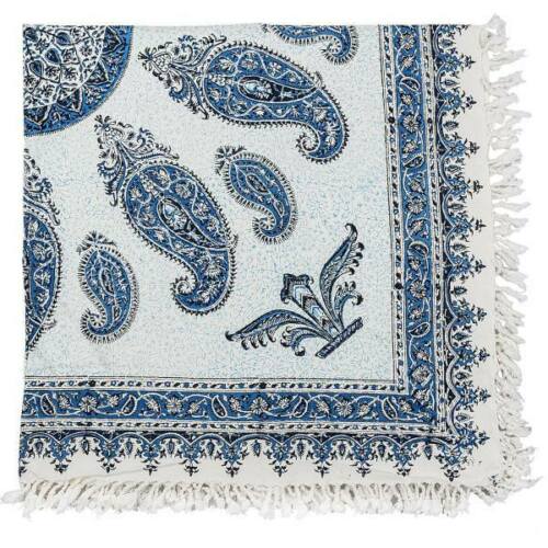 Nappe Persane : Impression Traditionnelle Kalamkari d'Isfahan Atrian