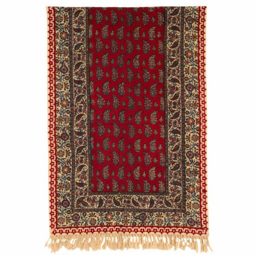 Nappe Persane : Impression Traditionnelle Kalamkari d'Isfahan G142