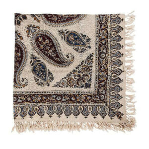 Nappe Iranienne : Impression Traditionnelle Kalamkari d’Isfahan 23