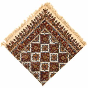 Nappe Iranienne : Impression Traditionnelle Kalamkari d’Isfahan Atrian