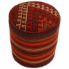 Pouf kilim ottoman authentique d’origine Iran, fait main H105
