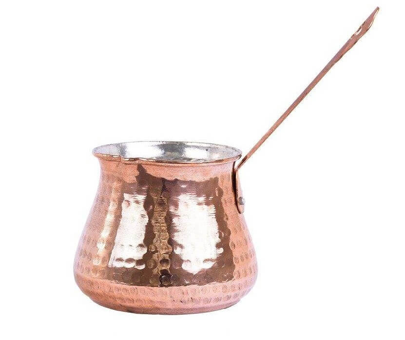 Cafetière Turque - Cezve en Cuivre Martelé Traditionnel / Ibrik, Almas