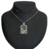 Collier en Argent Minimaliste Motif Morghe Amin