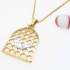 Collier en acier persan Minimaliste Morghe Amin